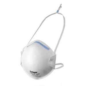 Dräger X-plore 1320 FFP2 NR D Atemschutzmaske, ohne Ventil, Staubschutzmaske für den einmaligen Gebrauch, 1 Box = 20 Stück, einzeln verpackt