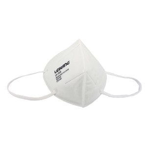 LEIKANG® FFP2 Atemschutzmaske ohne Ventil, Atemschutzmaske aus weichem Polypropylen-Vliesstoff, 1 Box = 20 Stück, einzeln verpackt