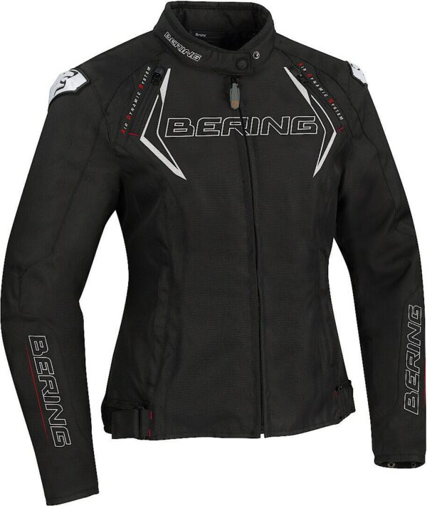 Bering Eve-R Damen Motorrad Textiljacke, schwarz, Größe 36, schwarz, Größe 36
