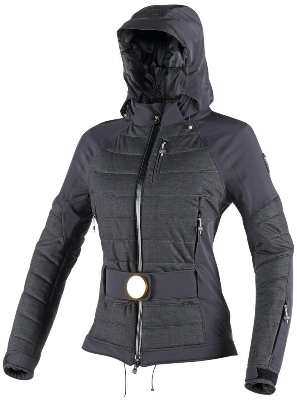 Dainese Mimas D-Dry Ski Damenjacke, schwarz-grau, Größe S, schwarz-grau, Größe S