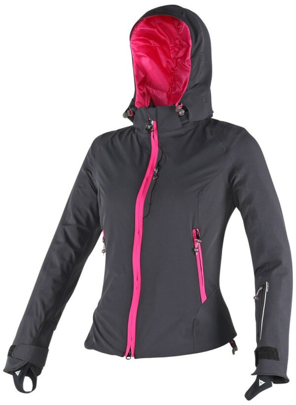 Dainese Nereide D-Dry Ski Damenjacke, schwarz-pink, Größe XL, schwarz-pink, Größe XL