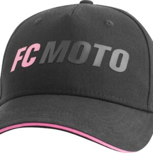 FC-Moto FCM-Logo Damen Kappe, schwarz, schwarz
