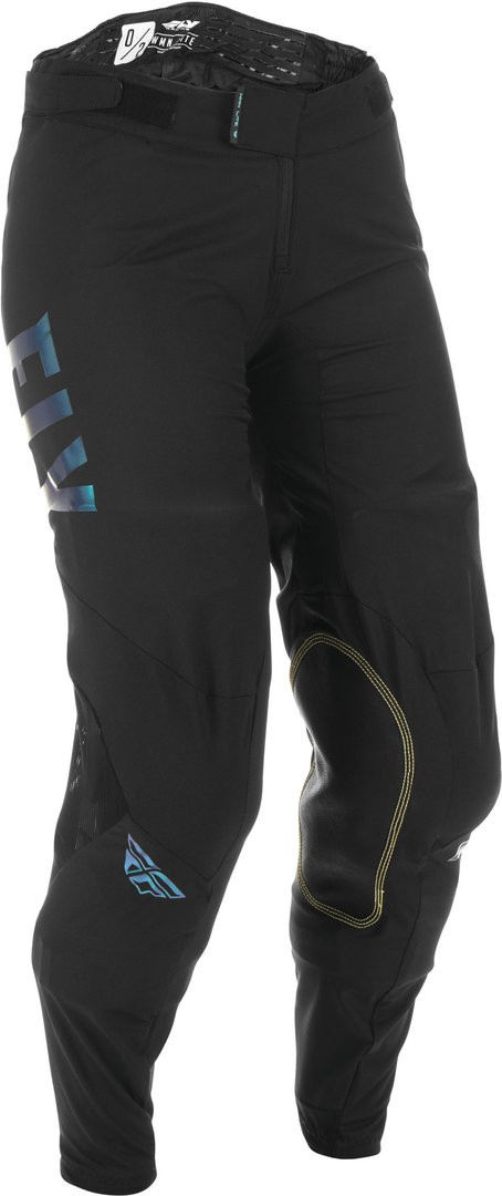 Fly Racing Lite Damen Motocross Hose, schwarz-blau, Größe 28, schwarz-blau, Größe 28