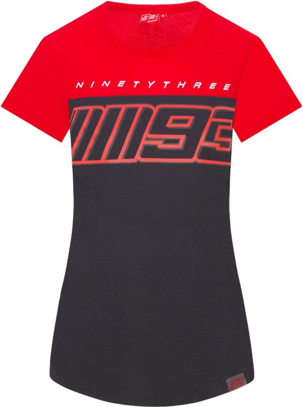 GP-Racing 93 Ninetythree Damen T-Shirt, schwarz-grau-weiss-rot, Größe XS, schwarz-grau-weiss-rot, Größe XS