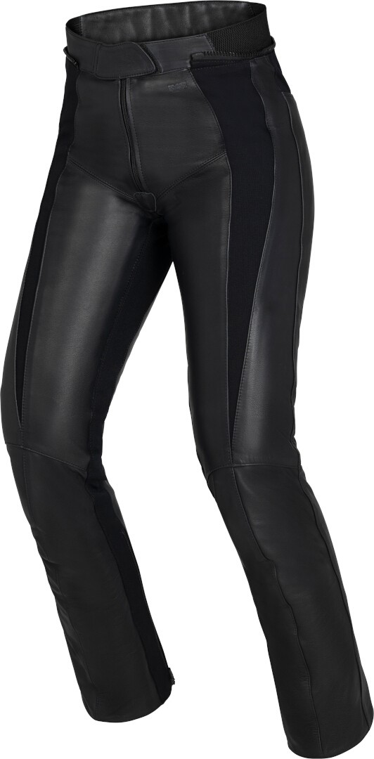 IXS Aberdeen Damen Motorrad Lederhose, schwarz, Größe S, schwarz, Größe S