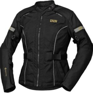 IXS Tour Classic Gore-Tex Damen Motorrad Textiljacke, schwarz, Größe S, schwarz, Größe S