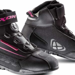 Ixon Assault Evo Lady Motorradschuhe, schwarz-pink, Größe 36 für Frauen, schwarz-pink, Größe 36