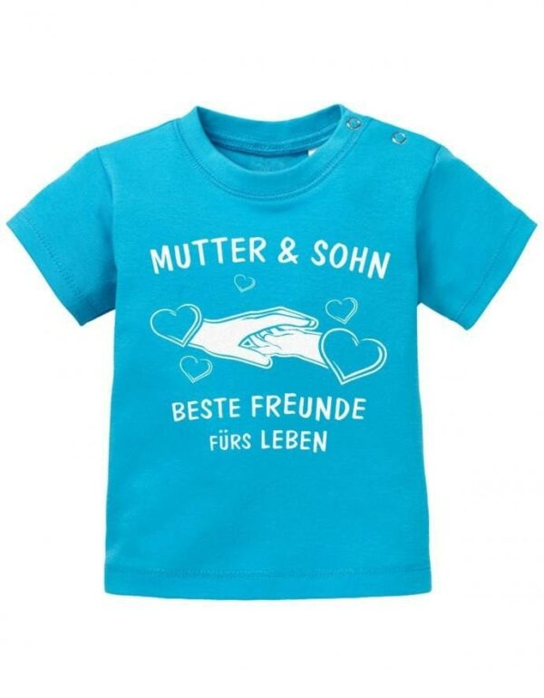 Mutter Und Sohn - Beste Freunde Fürs Leben Baby T-Shirt