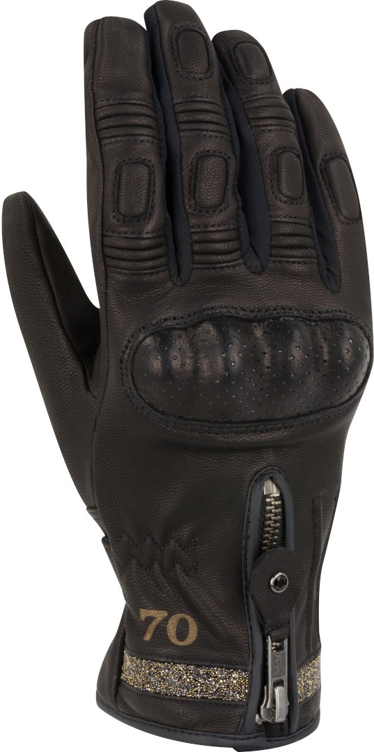 Segura Rita Crystal Damen Motorrad Handschuhe, schwarz, Größe S, schwarz, Größe S