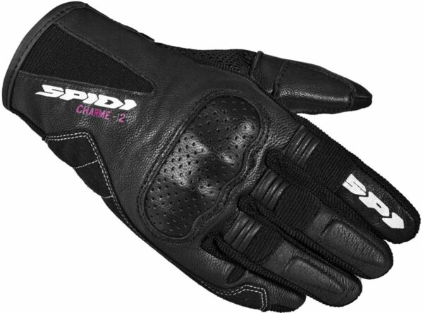 Spidi Charme 2 Damen Motorrad Handschuhe, schwarz-weiss, Größe XS, schwarz-weiss, Größe XS
