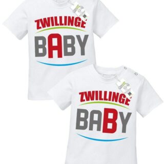 Zwillinge A Und B 2 Stk. - Baby T-Shirt