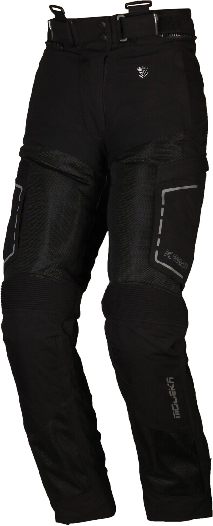 Modeka Khao Air Damen Motorrad Textilhose, schwarz, Größe 40, schwarz, Größe 40