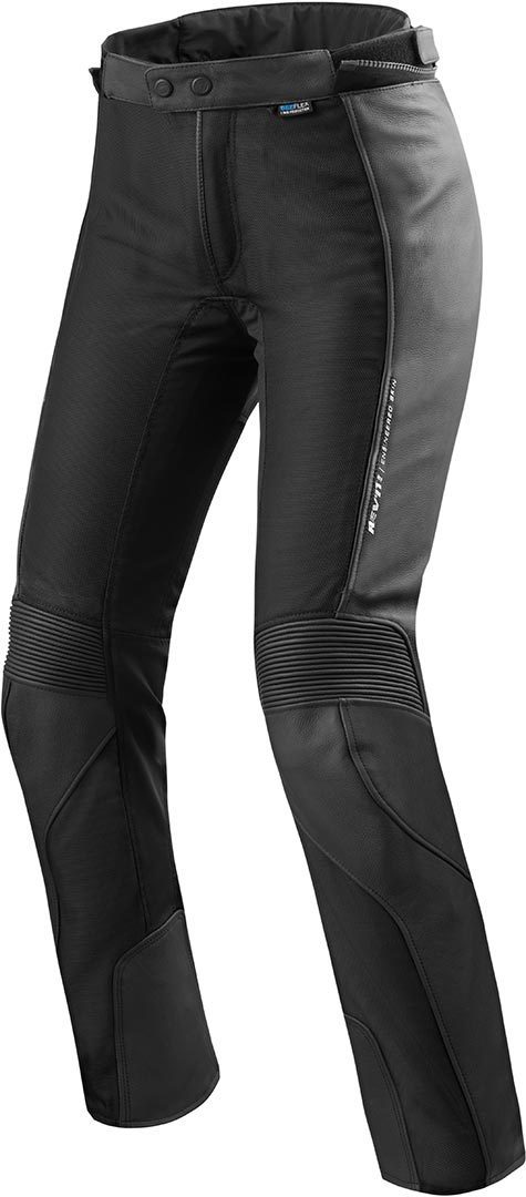 Revit Ignition 3 Ladies Damen Leder-/Textilhose, schwarz, Größe 38, schwarz, Größe 38