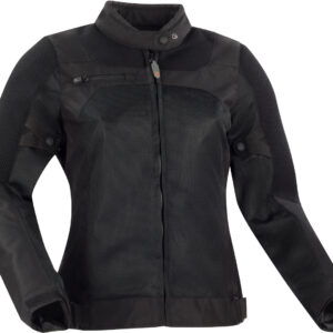 Bering Malibu Damen Motorrad Textiljacke, schwarz, Größe 46, schwarz, Größe 46
