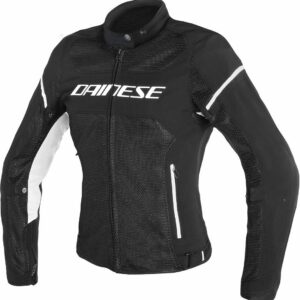 Dainese Air Frame D1 Tex Damen Motorrad Textiljacke, schwarz-weiss, Größe 40, schwarz-weiss, Größe 40