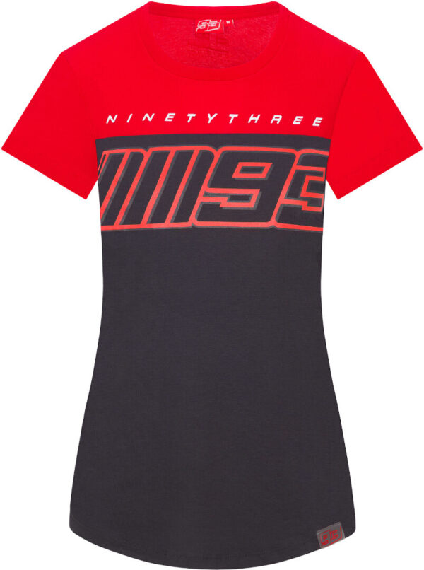 GP-Racing 93 Ninetythree Damen T-Shirt, schwarz-grau-weiss-rot, Größe XS, schwarz-grau-weiss-rot, Größe XS