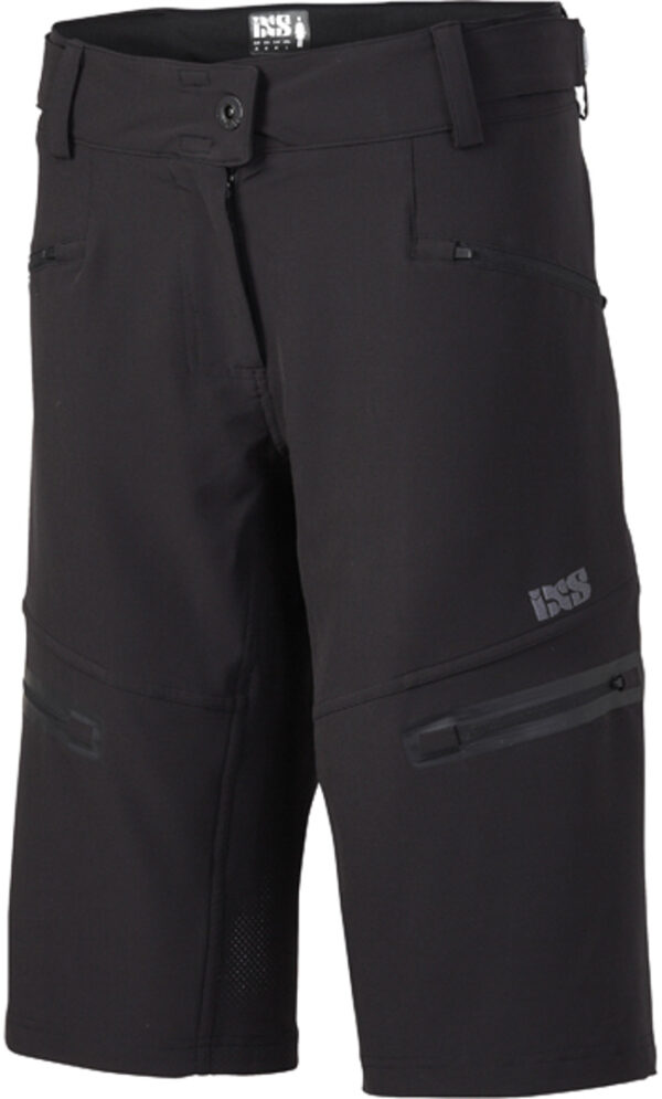IXS Sever 6.1 BC Damen Shorts, schwarz, Größe XL, schwarz, Größe XL