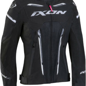 Ixon Striker Air Damen Motorrad Textiljacke, schwarz-grau, Größe XS, schwarz-grau, Größe XS