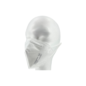 Lindenpartner FFP2 Maske Made in Germany, NR Modell LP1, Partikelfiltrierende Halbmaske mit Nasenbügel nach DIN EN 149:2001, CE 2841, 1 Packung = 10 Masken, einzeln verpackt