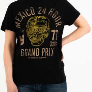 Rokker Mexico Loose Damen T-Shirt, schwarz, Größe S, schwarz, Größe S