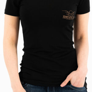 Rokker Performance TRC Logo Damen T-Shirt, schwarz, Größe M, schwarz, Größe M