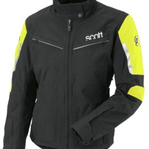 Scott WS Turn TP Damen Motorrad Textiljacke, schwarz-gelb, Größe 36, schwarz-gelb, Größe 36