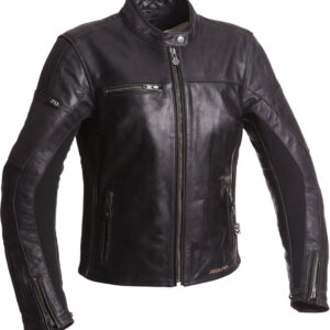Segura Lady Nova Damen Motorradlederjacke, schwarz, Größe 46, schwarz, Größe 46