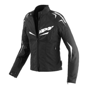 Spidi NW 200 Tex Damen Motorrad Textiljacke, schwarz-weiss, Größe S, schwarz-weiss, Größe S