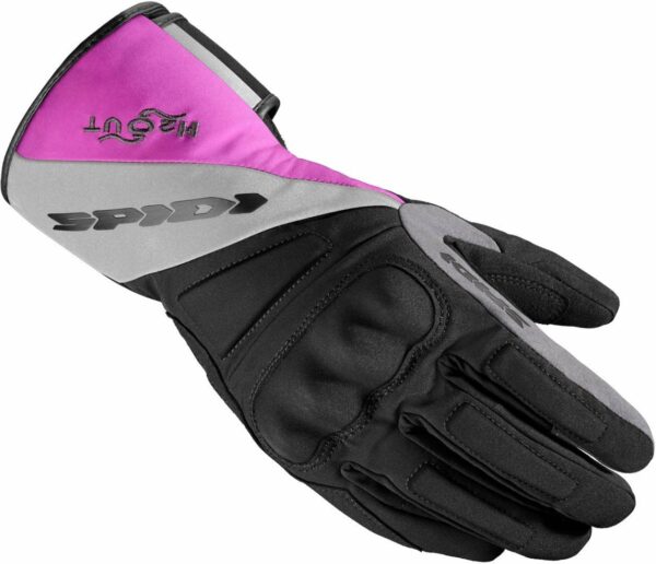 Spidi TX-T Damen Motorradhandschuhe, schwarz-pink, Größe S, schwarz-pink, Größe S