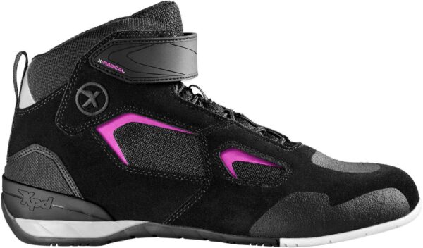 XPD X-Radical Damen Motorrad Schuhe, schwarz-pink, Größe 36, schwarz-pink, Größe 36