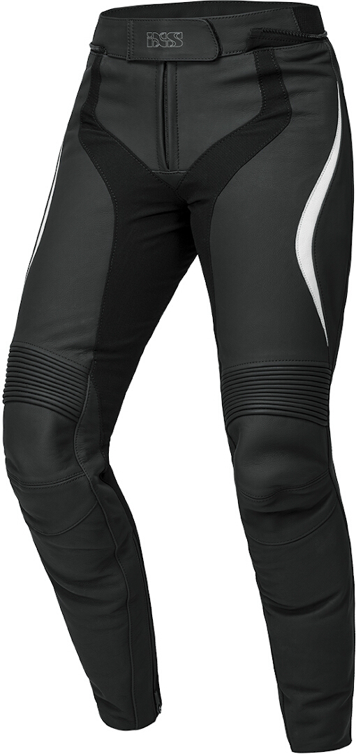IXS RS-600 1.0 Damen Motorrad Lederhose, schwarz-weiss, Größe 34, schwarz-weiss, Größe 34