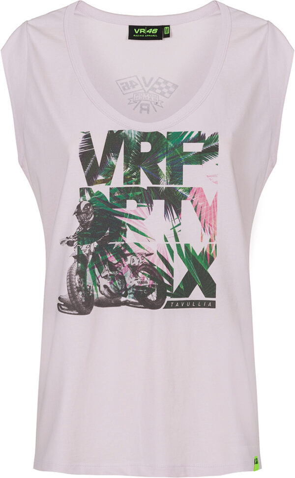 VR46 VRFORTYSIX Damen T-Shirt, pink, Größe S, pink, Größe S