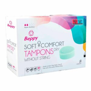 Beppy Soft Comfort Tampons dry 8 Stück, fadenlos