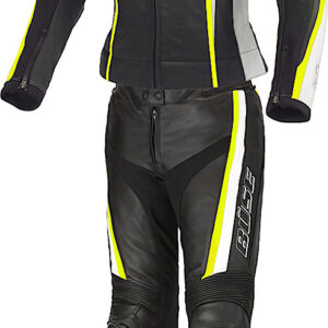 Büse Mille 2-Teiler Damen Motorrad Lederkombi, schwarz-gelb, Größe 36, schwarz-gelb, Größe 36