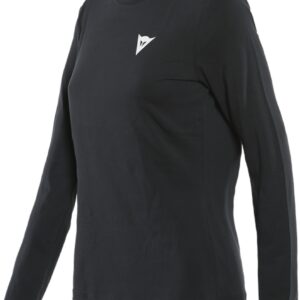 Dainese Paddock LS Damen T-Shirt, schwarz-weiss, Größe L, schwarz-weiss, Größe L