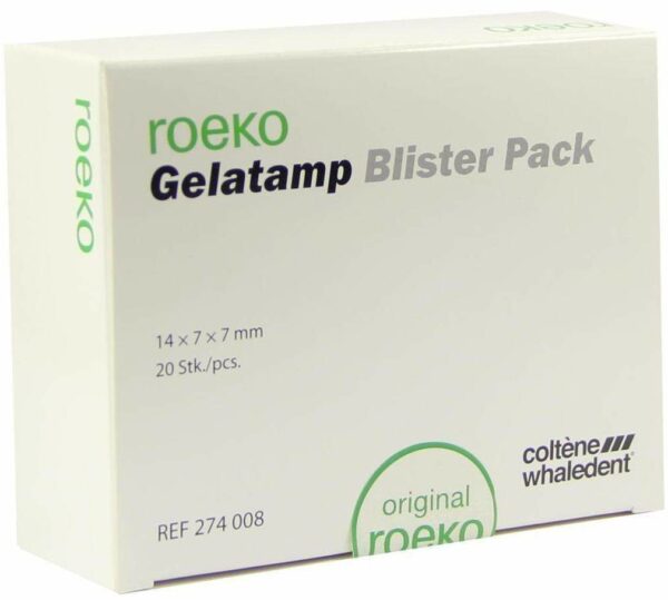 Gelatamp Tampons Blister Pack 14x7x7mm