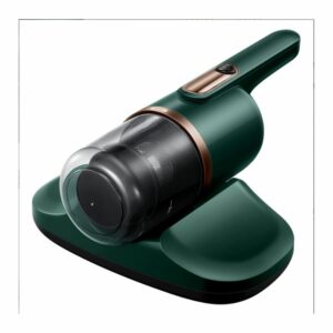Haushalts-Bettmilben-Entfernungswerkzeug, kleiner, handlicher UV-Staubsauger, Mini-großes Saugbett (Retro-Grün)