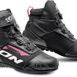 Ixon Ranker WP Damen Motorradschuhe, schwarz-weiss-pink-lila, Größe 38, schwarz-weiss-pink-lila, Größe 38