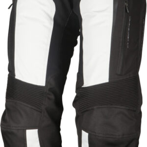 Modeka Elaya Damen Motorrad Textilhose, schwarz-grau, Größe 38, schwarz-grau, Größe 38