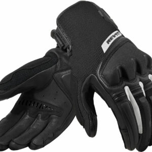 Revit Duty Damen Motorrad Handschuhe, schwarz-weiss, Größe L, schwarz-weiss, Größe L