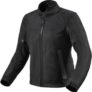 Revit Shade H2O Damen Motorrad Textiljacke, schwarz, Größe XS, schwarz, Größe XS
