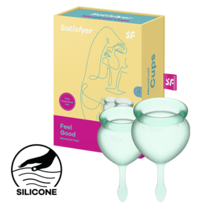 Satisfyer Feel Good - Menstrual Cup Set, 15&20ml