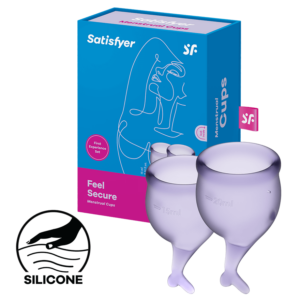 Satisfyer Feel Secure - Menstrual Cup Set, 15&20ml