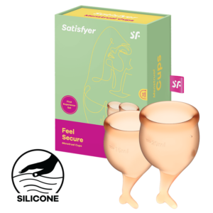 Satisfyer Feel Secure - Menstrual Cup Set, 15&20ml
