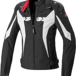Spidi Sport Warrior Tex Damen Motorrad Textiljacke, schwarz-weiss, Größe 2XL, schwarz-weiss, Größe 2XL