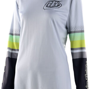 Troy Lee Designs GP Warped Damen Motocross Jersey, weiss, Größe S, weiss, Größe S