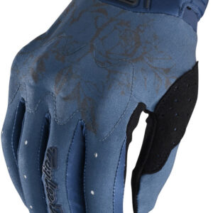 Troy Lee Designs Gambit Floral Damen Fahrradhandschuhe, blau, Größe S, blau, Größe S