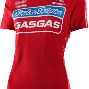 Troy Lee Designs GasGas Team Damen T-Shirt, rot, Größe S, rot, Größe S