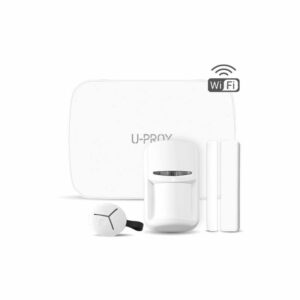 U-prox - Kit allarme senza fili 868MHz wireless antifurto casa app mobile colore bianco mp WiFi s
