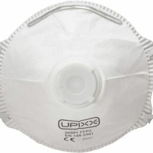 Upixx L+D 26091 Feinstaubmaske mit Ventil FFP2 1 St. DIN EN 149:2001, DIN EN 149:2009